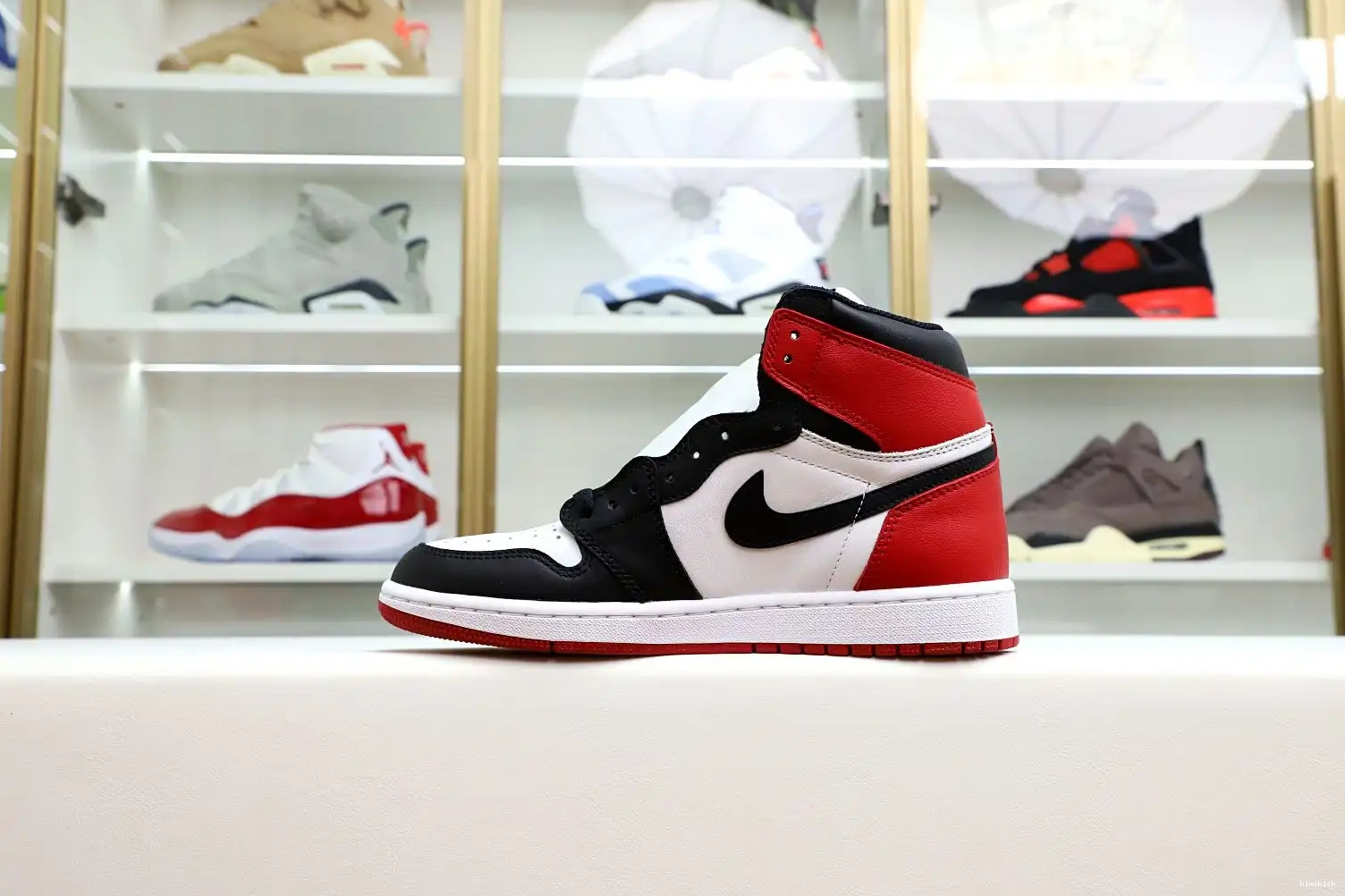 (2016) Retro Kimikick Jordan Black 1 Toe Air 0602